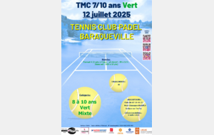 TMC 7/10 ans vert : 12 Juillet 2025