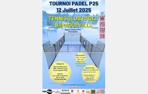 Tournoi de padel P25